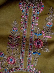 pure cotton Prints Embroidered Kurta Set