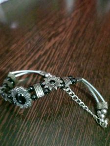 Boho Style Silver Bracelet