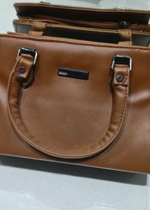 Stylish Tan Handbag