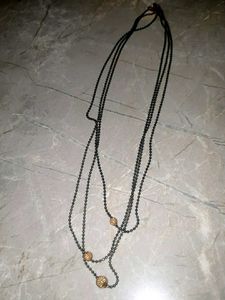 Layered Chain Necklace with Pendants