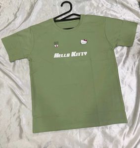 Hello Kitty Tee - Pista Green