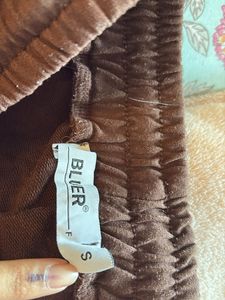 Comfy Brown Wide Leg Sweatpants