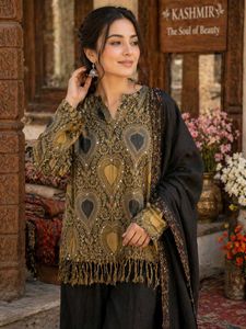 kashmiri elegance top