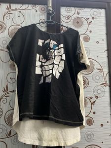 Unique Graphic Print T-Shirt