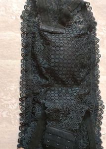 Black Lace Bandeau Bralette