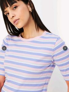 Striped Crew Neck T-Shirt
