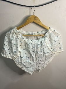 Cute Floral Pajama Shorts