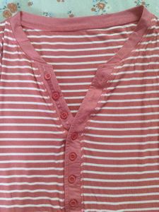Striped Long Sleeve Y2K inspired Top