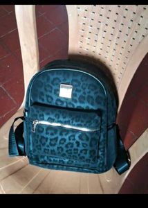 Chic Black Leopard  Backpack