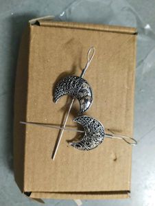2 piece Oxidized Earrings Set
