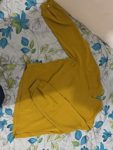 Mustard Yellow Long Sleeve Top