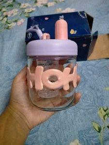 Cute Glass Tumbler💫