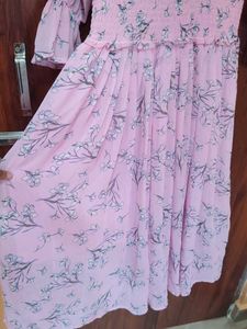 Chic Floral Print Midi Dress