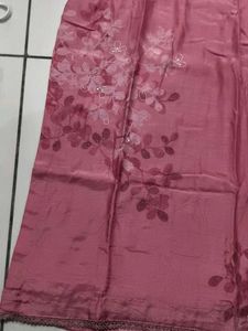Beautiful Pink Kurta Set Farsi salwar