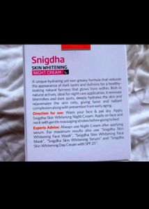 Skin Whitening Night Cream