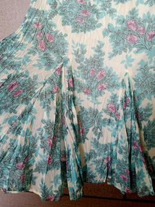 Little Blue Shiny Skirt