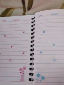 Sparkly Unicorn &amp; Rainbow Notebook