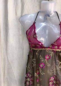 Embellished top