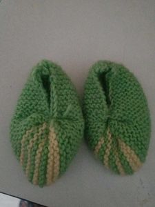 Handmade Baby Booties
