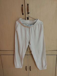 White Capri Joggers H&M