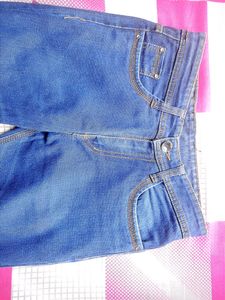 Blue Slim Fit Jeans . In Good Condition