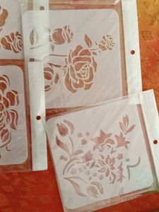 Floral Stencils for Crafts