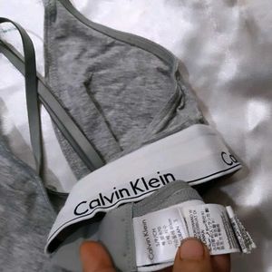 Calvin Klein Grey Bra