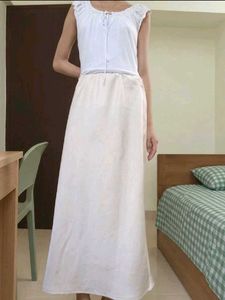 SALE❗Satin Midi Skirt with Slit
