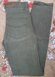 Driftwood Green Jeans