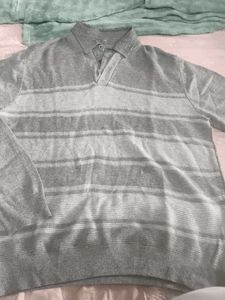 Men's Striped Polo T-Shirt