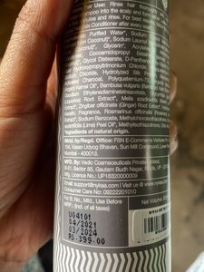 Nykaa Naturals Charcoal &amp; Bamboo Shampoo