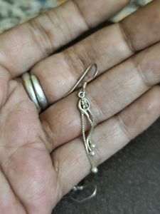 Pure Silver Mismatched Earrings