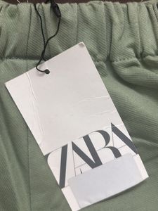 Zara Green Casual Shorts