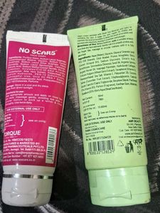 No Scars Face Wash &amp; AMR Beauty Night Cream