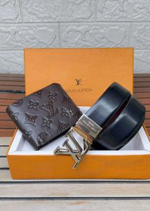 Louis Vuitton Wallet &amp; Belt Set