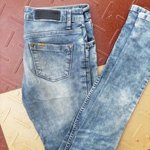 O303 Blue Denim Jeans/Rugged