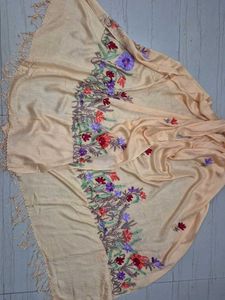 Kashmiri Hand Embroidered Dupatta/ Scarf