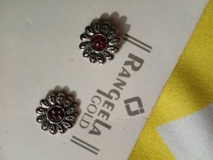 Oxidized Silver Necklace &amp; Earrings Set