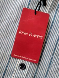 John Players Striped Casual Shirt