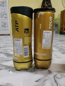 HEAD ATP WORLD TOUR used TENNIS BALLS