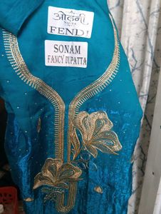 TEAL BLUE SUIT SET