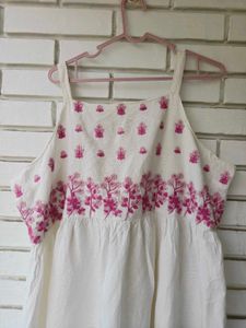 Floral Embroidered Sundress