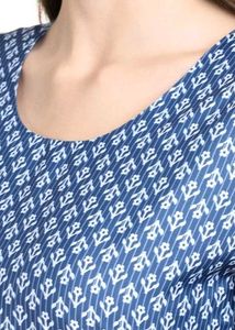 7 Threads - Blue Printed Kurta