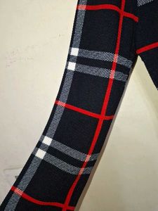 Plaid Jacket &amp; Red Skirt Set (unused)