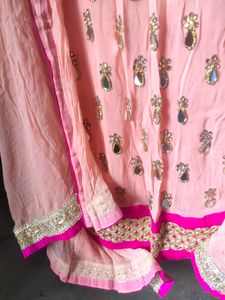 Very Heavy Mirror Stone Work Suit