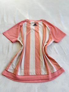 Adidas Striped Athletic T-Shirt