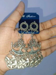Boho Tree of Life Dangle Earrings