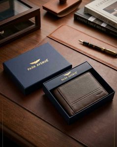 Park Avenue Brown Leather Wallet