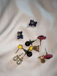 Cute Stud Earrings Set