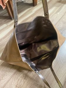 Large Tote Leather Bag (made In Thailand)